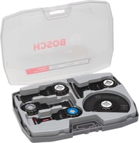 Set de tăiere Bosch din 5 piese pentru oțel inoxidabil și oțel, 160 x 222 mm, accesoriu pentru scule multifuncționale, Professional 1