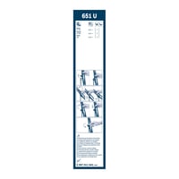 Ștergător de parbriz Bosch 651U Twin 650 mm - 3397011641 universal pentru parbriz față 3