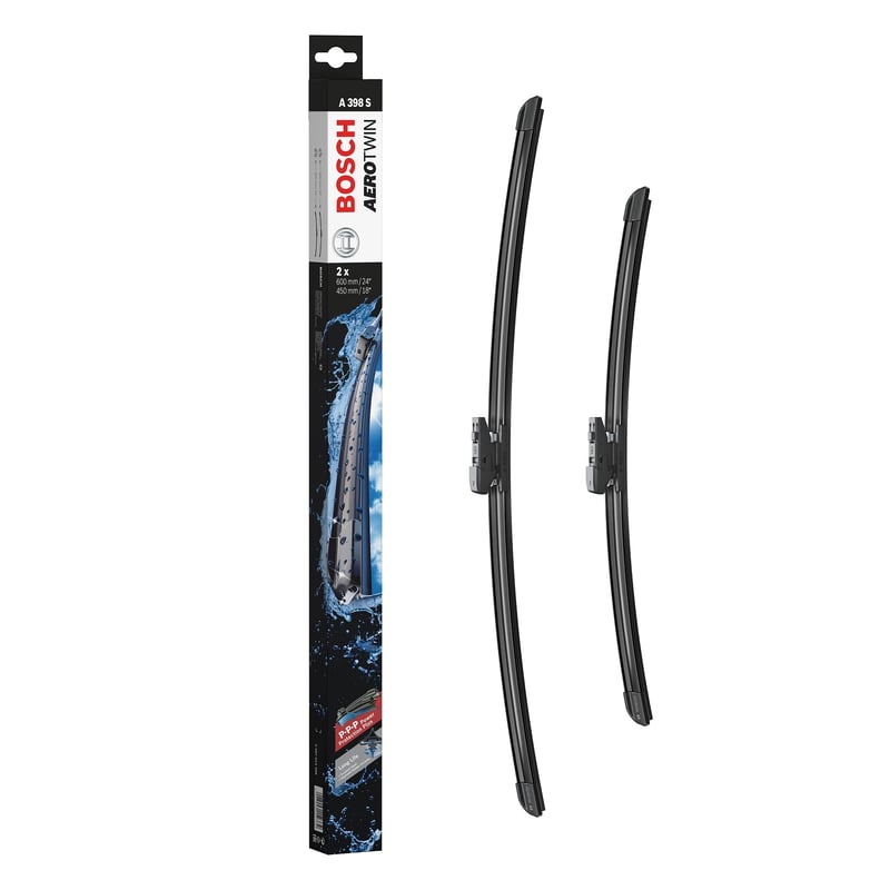 Stierač Bosch A398S 3397014398 - prémiová stieracia lišta 398 mm pre osobné automobily