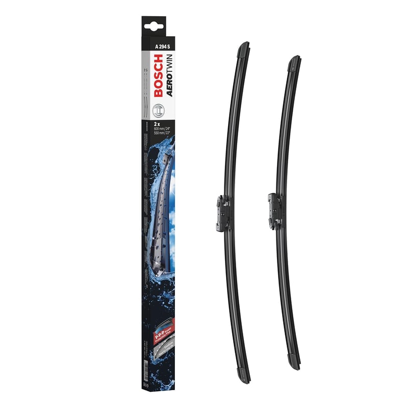 Bosch Aerotwin A 294 S set metlica brisača 600/550 mm, 2 komada, ravne metlice vjetrobranskog stakla