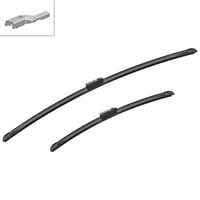 Súprava stieračov Bosch Aerotwin A027S 700/450 mm – pre predné sklo Audi Q4, Škoda Enyaq iV, VW ID.4, ID.5 2