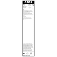 Metlice brisača Bosch Aerotwin A206S 3397014206 - kompatibilne s Mercedes-Benz B-klasom Sports Tourer, EQA, GLA, prednja osovina 3