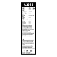 Sada predných stieračov Bosch Aerotwin A295S - 600 mm / 400 mm - kompatibilné s Citroën C3 Picasso, C4 III, DS3, Fiat Doblo, 2 ks 3