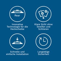 Ștergător lunetă Bosch Aerotwin A331H - 330 mm - Ștergător premium universal 4