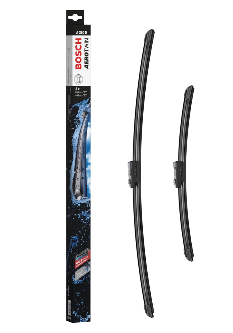 Sada predných stieračov Bosch Aerotwin A350S - 650 mm / 400 mm, 2 ks