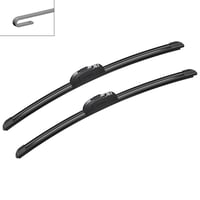 Set ștergătoare auto plate Bosch Aerotwin AR450S Retrofit - 450 mm / 450 mm, 1 pereche ștergătoare față 2