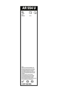 Stierač Bosch Aerotwin AR554U 550 mm – 1 ks – kompatibilný s Dacia Spring 5