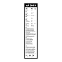 Set ștergătoare Bosch Aerotwin AR605S – 600 mm / 340 mm – set 2 bucăți pentru autoturisme 3