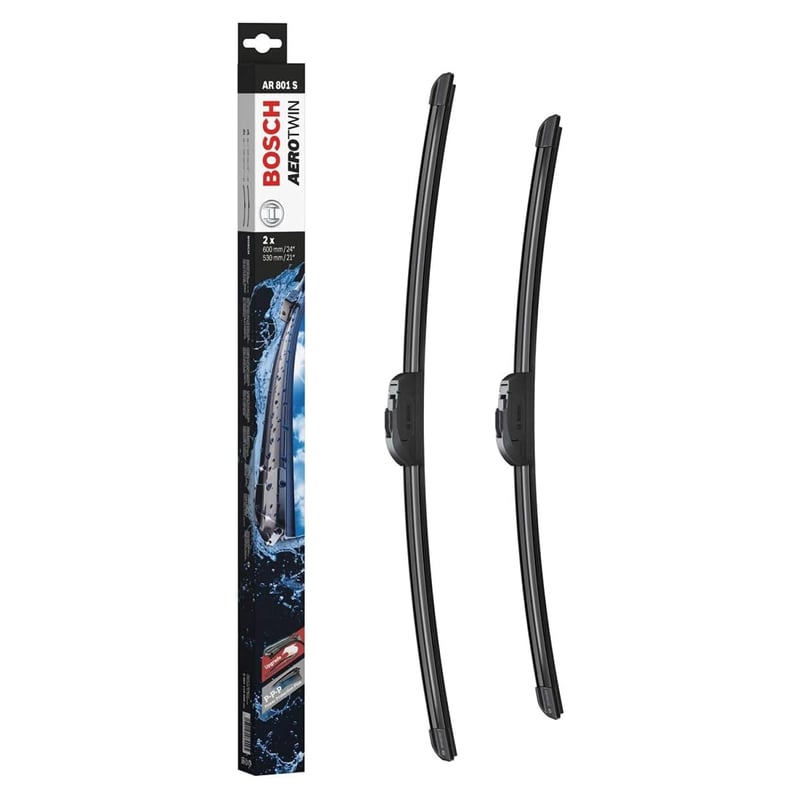 Sada predných stieračov Bosch Aerotwin AR801S - 600 mm / 530 mm - 2 ks