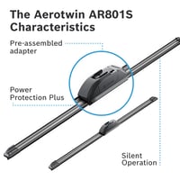 Sada predných stieračov Bosch Aerotwin AR801S - 600 mm / 530 mm - 2 ks 6