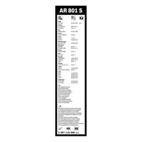 Sada predných stieračov Bosch Aerotwin AR801S - 600 mm / 530 mm - 2 ks 3