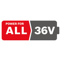 Încărcător acumulator Bosch AL 36V-20 pentru mașinile de tuns iarba Rotak 32-Li, 34-Li, 37-Li, 43-Li și acumulatori Li-ion de 36V 2