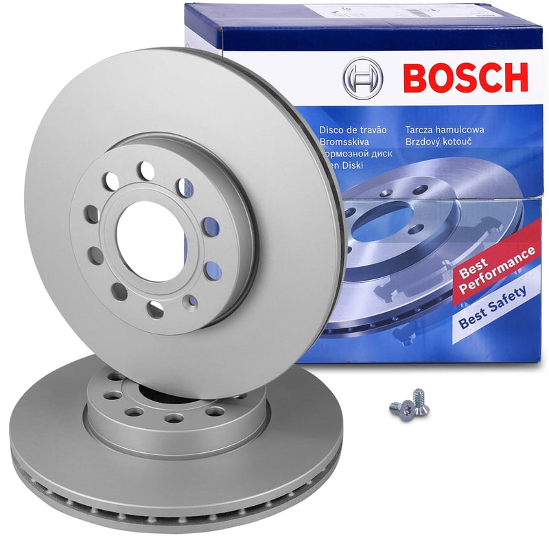Set discuri de frână față ventilate Bosch BD1023, 288 mm, 2 buc, 0986479088