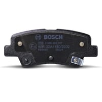 Sada zadných brzdových doštičiek Bosch BP1478 – 4 ks, bez obsahu medi, certifikované ECE-R90, znížené — vykazujú mierne opotrebovanie (stav: pozri 2. obrázok) 5