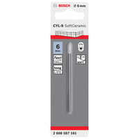 Bosch CYL-9 SoftCeramic Fliesenbohrer csempe fúrószár 6 x 80 mm lágy kerámiához fúrógéphez 1