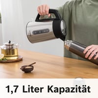 Bosch DesignLine TWK4P440 vezeték nélküli vízforraló 1,7L rozsdamentes acél 7
