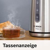Bosch DesignLine TWK4P440 vezeték nélküli vízforraló 1,7L rozsdamentes acél 8