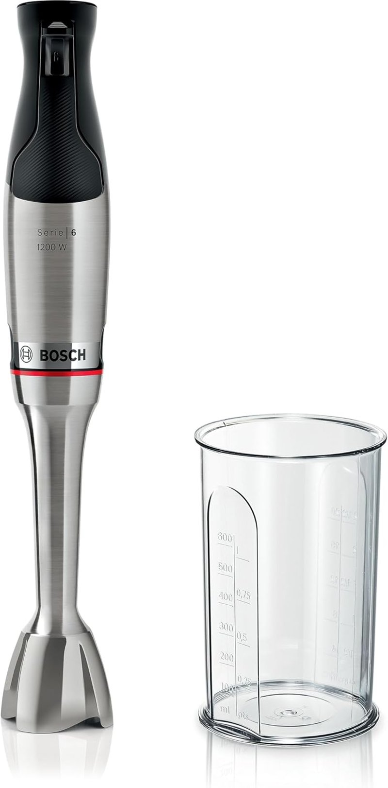 Bosch ErgoMaster Series 6 1200W kézi turmixgép rozsdamentes acél pengékkel