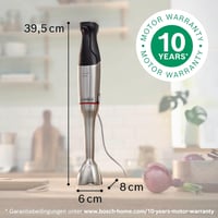 Bosch ErgoMaster Series 6 1200W kézi turmixgép rozsdamentes acél pengékkel 3