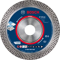 Disc diamantat Bosch EXPERT Hard Ceramic 125x22,23 mm - pentru plăci ceramice dure și piatră 1