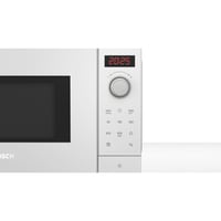 Cuptor cu microunde Bosch FFL023MW0 Seria 2, 800 W, 26x44 cm, platou 27 cm, AutoPilot 7, afișaj tactil LED, balamale pe stânga, alb 2