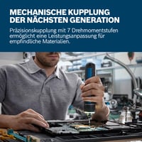 Șurubelniță cu acumulator Bosch GO 3 cu set de 8 biți, suport pentru biți, cablu USB-C și mini-valiză 2