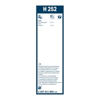 Zadný stierač Bosch H252 Exact Fit – 250 mm 3