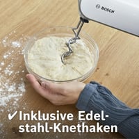 Bosch MFQ4835DE premium hand mixer, plastic, white / chrome 5