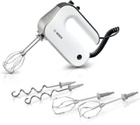 Bosch MFQ4835DE premium hand mixer, plastic, white / chrome 1