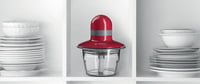Bosch MMR08R2 Elektromos Aprító 400W Rozsdamentes Pengék 800ml Tartály Piros 6