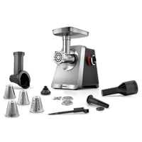 Mlynček na mäso Bosch MultiPower MFWS840M Serie 8, 2500 W, 3 dierované kotúče (3/4,5/8 mm), nehrdzavejúca oceľ, vhodný do umývačky riadu, čierny 1