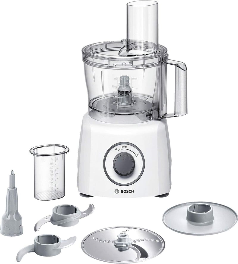 Bosch MultiTalent 3 MCM3100W 800W Konyhai Robotgép 20 Funkcióval Fehér