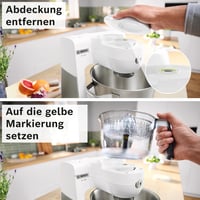 Bosch MUZS68ZP Citrus Entsafter Zubehör für Küchenmaschinen Serie 6, 8, OptiMUM 3