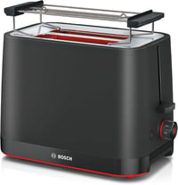 Bosch MyMoment TAT3M123 Kompakt Kenyérpirító Rozsdamentes Fekete 800W 1