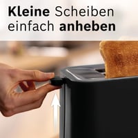 Bosch MyMoment TAT3M123 Kompakt Kenyérpirító Rozsdamentes Fekete 800W 4