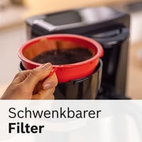 Cafetieră cu filtru Bosch MyMoment TKA6M273 cu cană termos 1 l, 8-12 cești, sistem anti-picurare, program de decalcifiere, 1200 W, negru mat 6