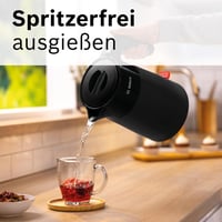 Bosch MyMoment TWK2M163 Vezeték nélküli vízforraló 1,7L, 2400W, automata kikapcsolás, matt fekete 5