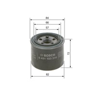 Olejový filter do auta Bosch P3316 - Olejový filter pre osobné automobily 2