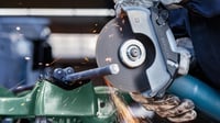 Bosch PRO Fémvágó Tárcsa 125 x 2,5 x 22,23 mm Süllyesztett Sarokcsiszoló Vágókorong Fémhez 5