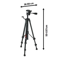 Profesionálny laserový statív Bosch BT 150 – Výška: 55–157 cm, 1/4" závit 4