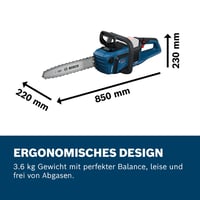 Ferăstrău cu lanț pe acumulator Bosch Professional GKE 18V-40, sistem 18V - fără acumulator și încărcător 5