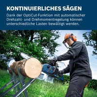 Ferăstrău cu lanț pe acumulator Bosch Professional GKE 18V-40, sistem 18V - fără acumulator și încărcător 3