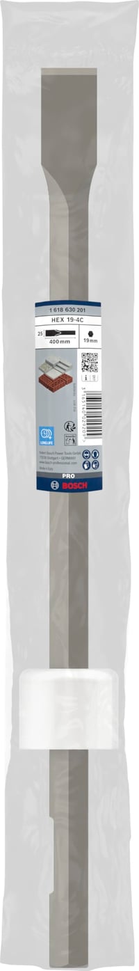 Bosch Professional plochý sekáč so 19 mm šesťhrannou stopkou, dĺžka 400 mm, pre vŕtacie kladivá 3
