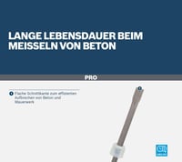Bosch Professional plochý sekáč so 19 mm šesťhrannou stopkou, dĺžka 400 mm, pre vŕtacie kladivá 5