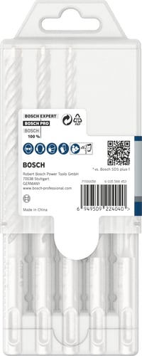 Sada vrtákov do betónu a kameňa Bosch Professional SDS plus-5X, 5-dielna súprava, Ø 5-10 mm, súprava príklepových vrtákov 4