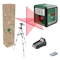 Bosch Quigo Plus Keresztvonalas Lézer Állvánnyal - Precíziós Szintező Készülék Jelölésekkel 1
