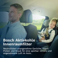 Kabínový filter Bosch R2543 s aktívnym uhlím 5