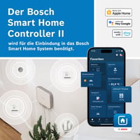 Controler inteligent pentru lumină și rulouri Bosch Smart Home Licht-/Rollladensteuerung II, control prin aplicație și voce, compatibil cu Apple Home, Google Home și Alexa 7