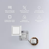 Controler inteligent pentru lumină și rulouri Bosch Smart Home Licht-/Rollladensteuerung II, control prin aplicație și voce, compatibil cu Apple Home, Google Home și Alexa 2