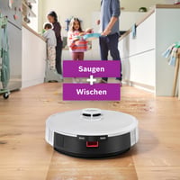 Robotický vysávač Bosch Spotless+ BCRD1W s funkciou mopovania, sací výkon 11 000 Pa, vyprázdňovacia stanica, navigácia Smart Vision, ovládanie cez aplikáciu, biela 2